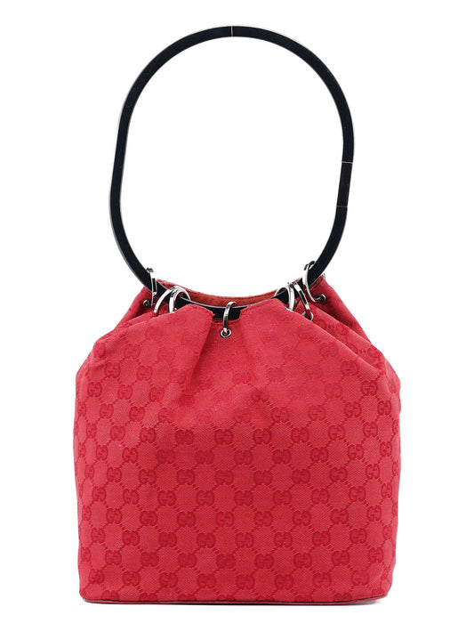 1999 Red GG Ring Bag