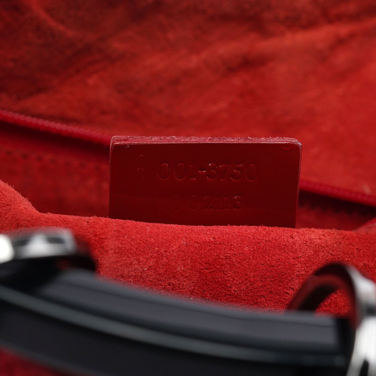 1999 Red GG Ring Bag