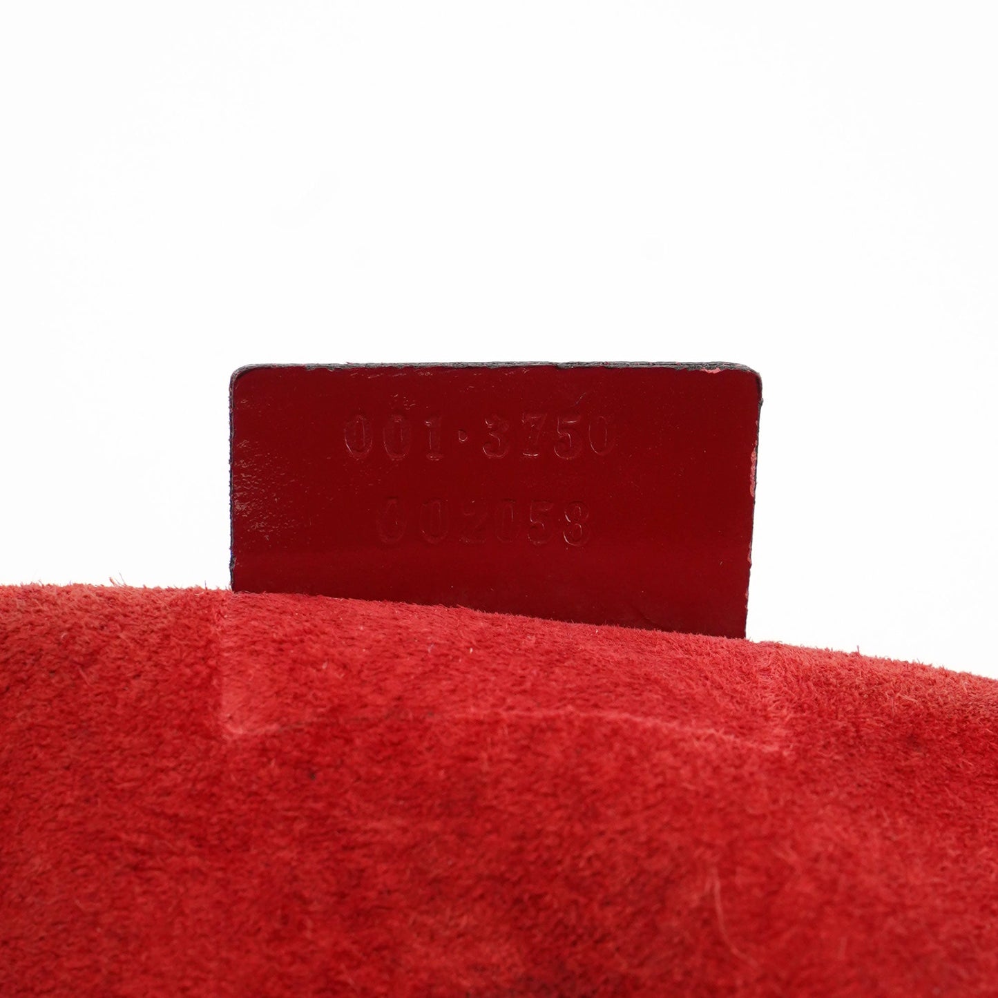 1999 Red GG Ring Bag