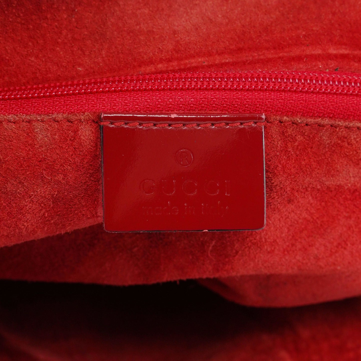 1999 Red GG Ring Bag