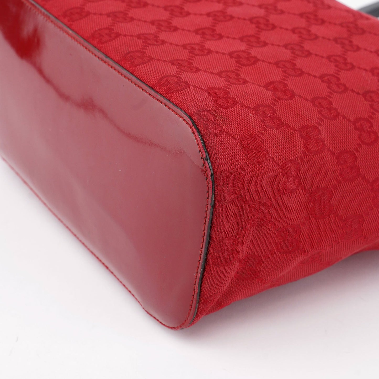 1999 Red GG Ring Bag