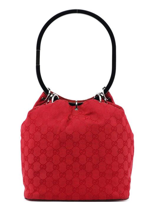 1999 Red GG Ring Bag