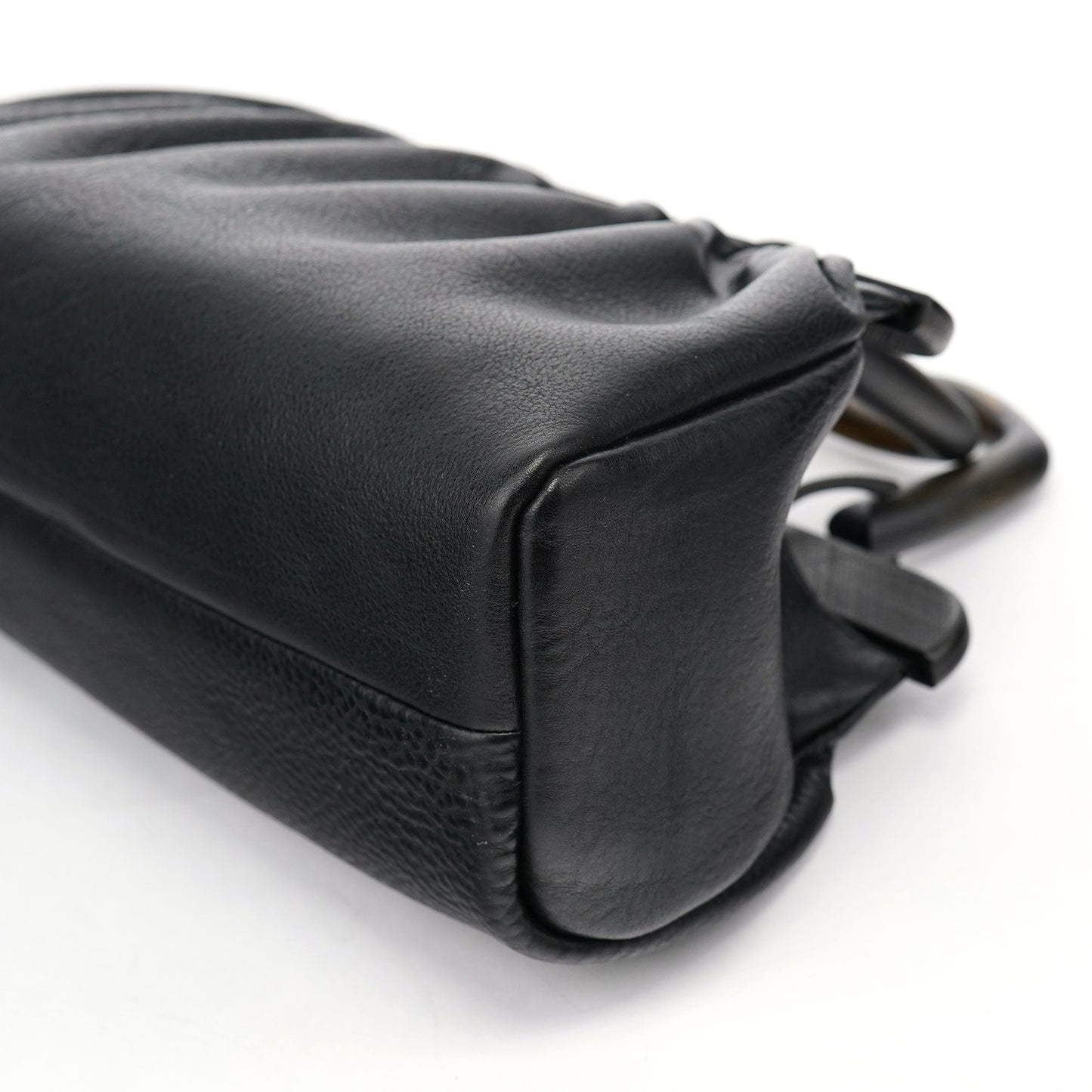 2002 Black Leather Runway Doctor Bag