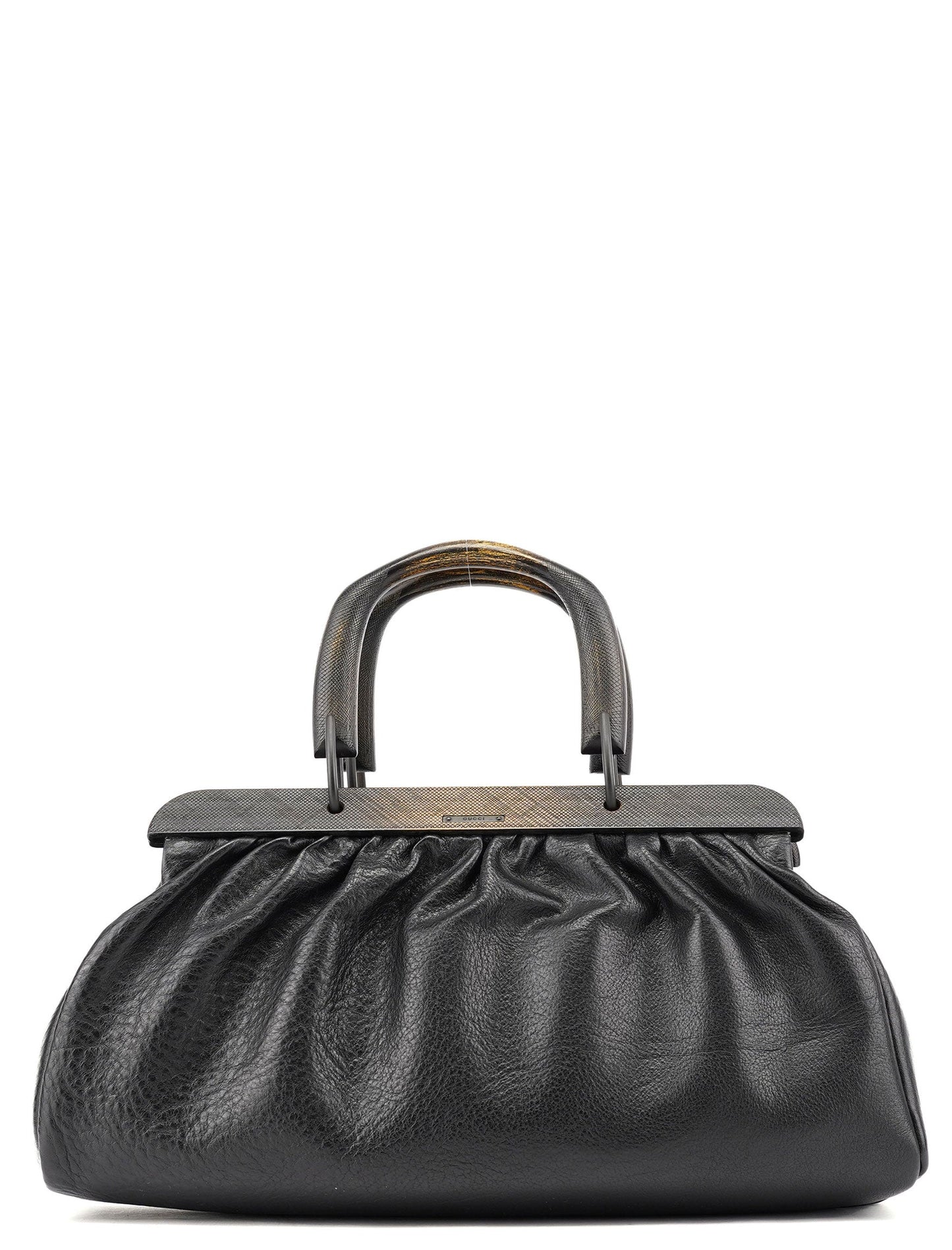 2002 Black Leather Runway Doctor Bag