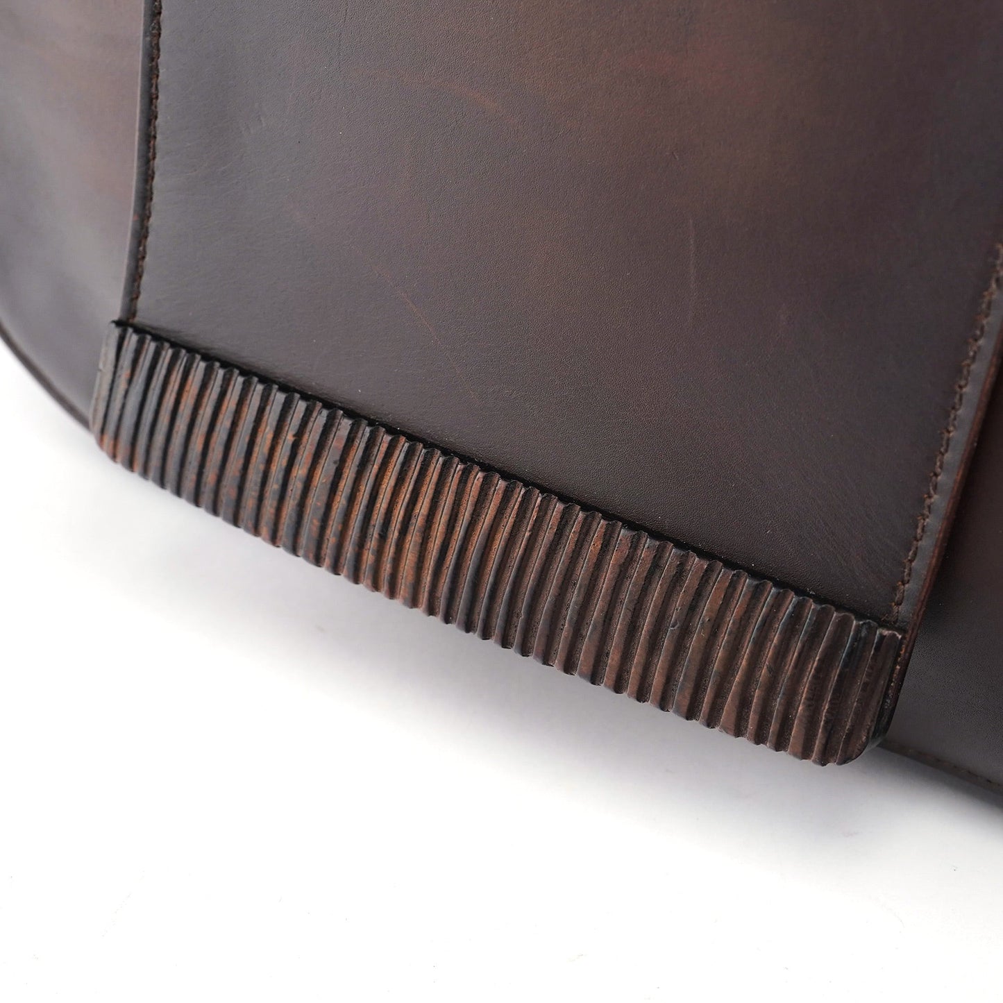 2002 Brown Calfskin Flap Shoulder Bag