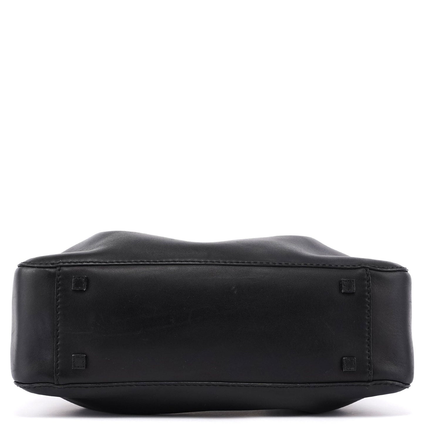 2002 Calfskin Tote Bag With Pouch