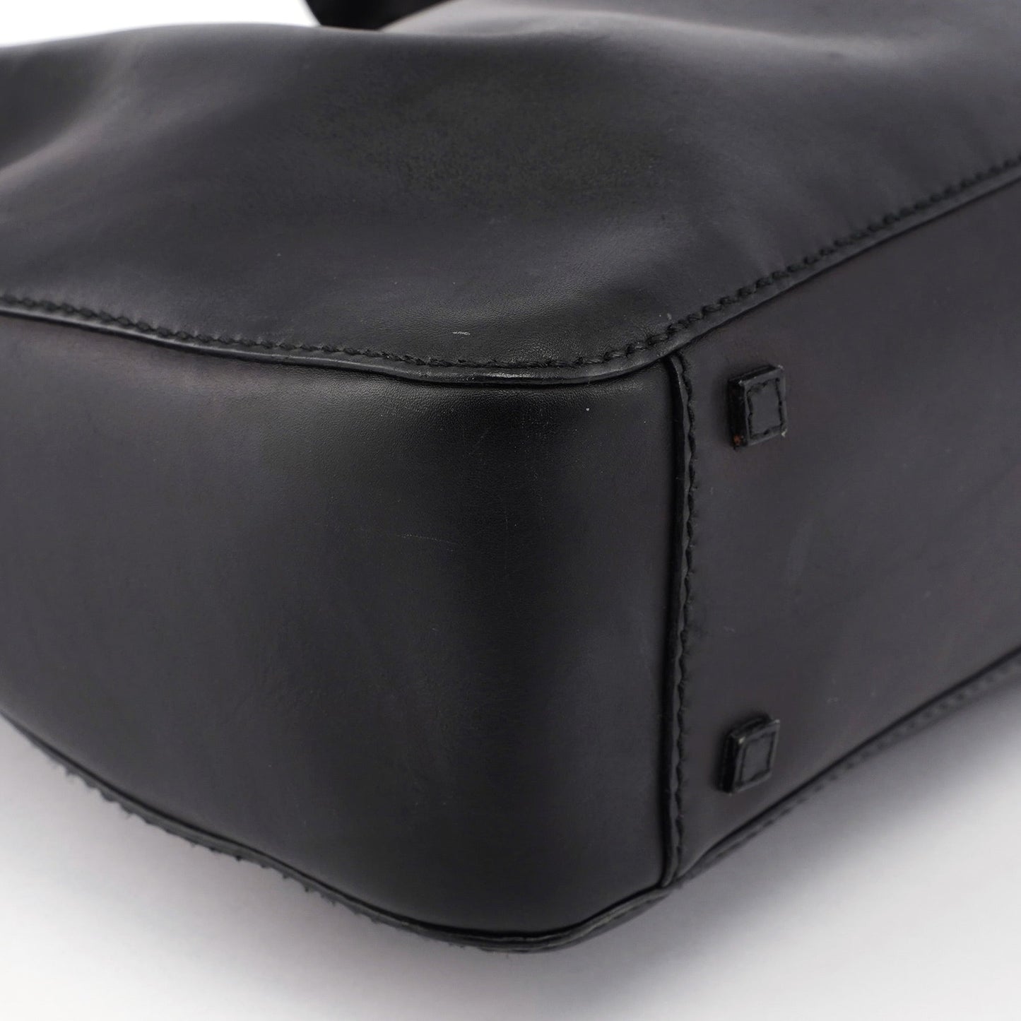 2002 Calfskin Tote Bag With Pouch