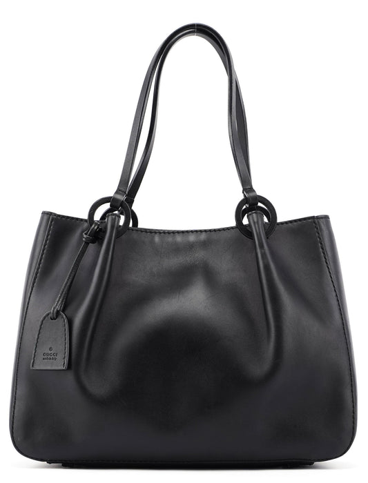 2002 Calfskin Tote Bag With Pouch