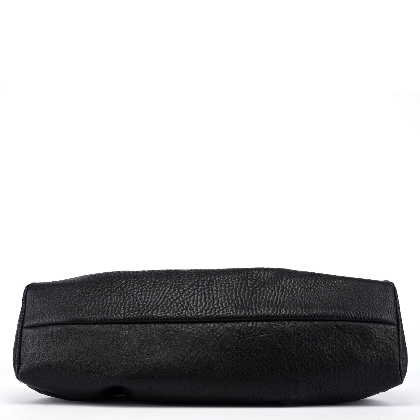 2002 Runway Black Bison Leather Doctor Bag