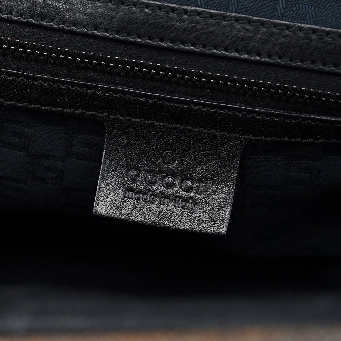 2002 Runway Black Bison Leather Doctor Bag