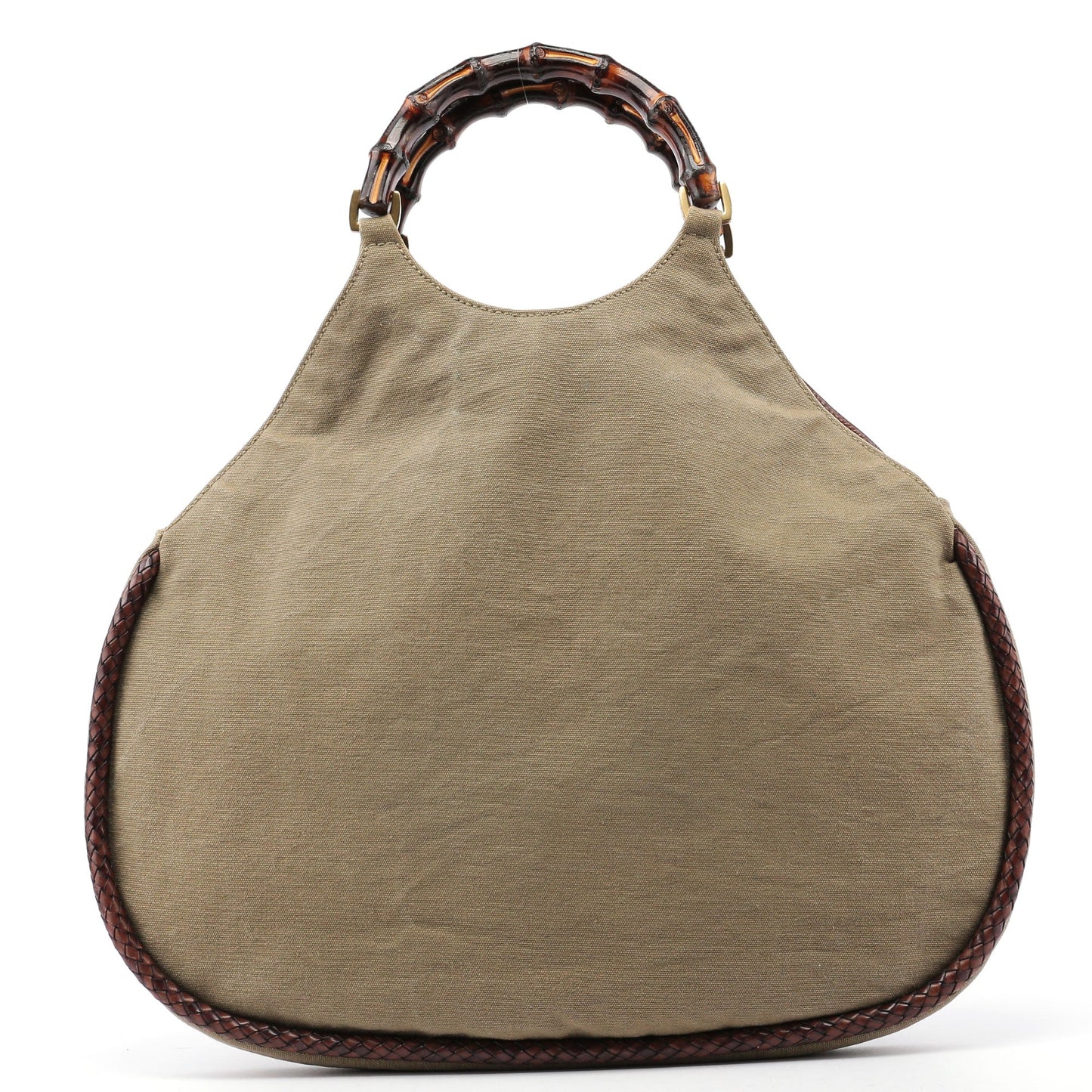 2003 Beige Canvas Bamboo Bag
