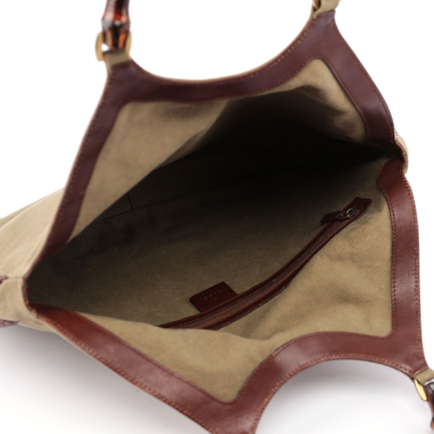 2003 Beige Canvas Bamboo Bag