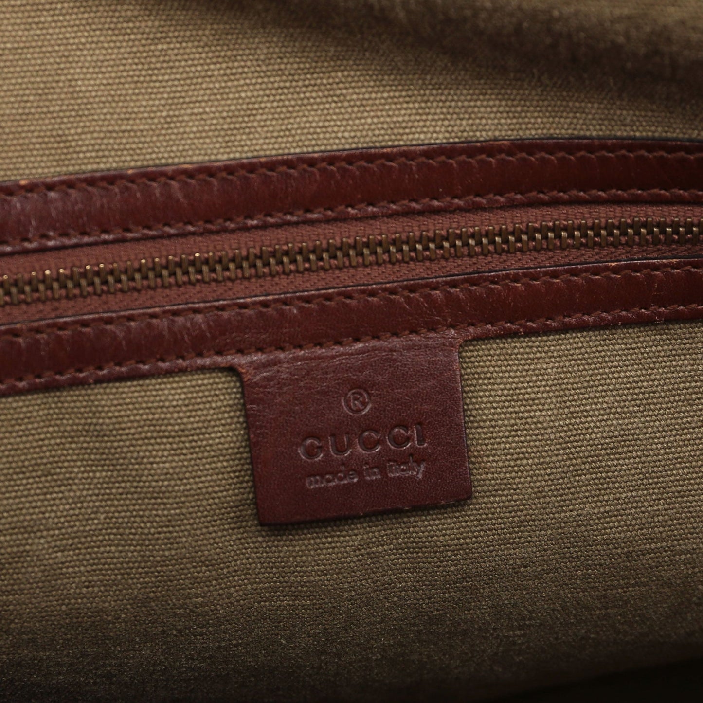 2003 Beige Canvas Bamboo Bag