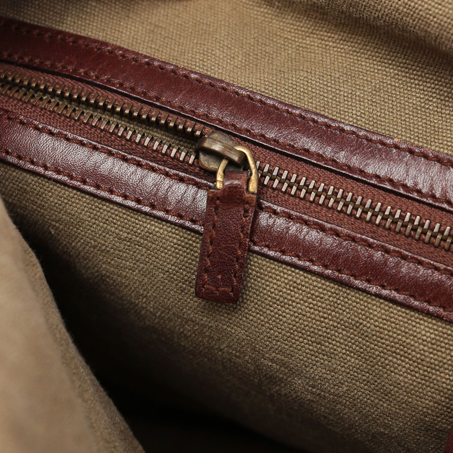 2003 Beige Canvas Bamboo Bag
