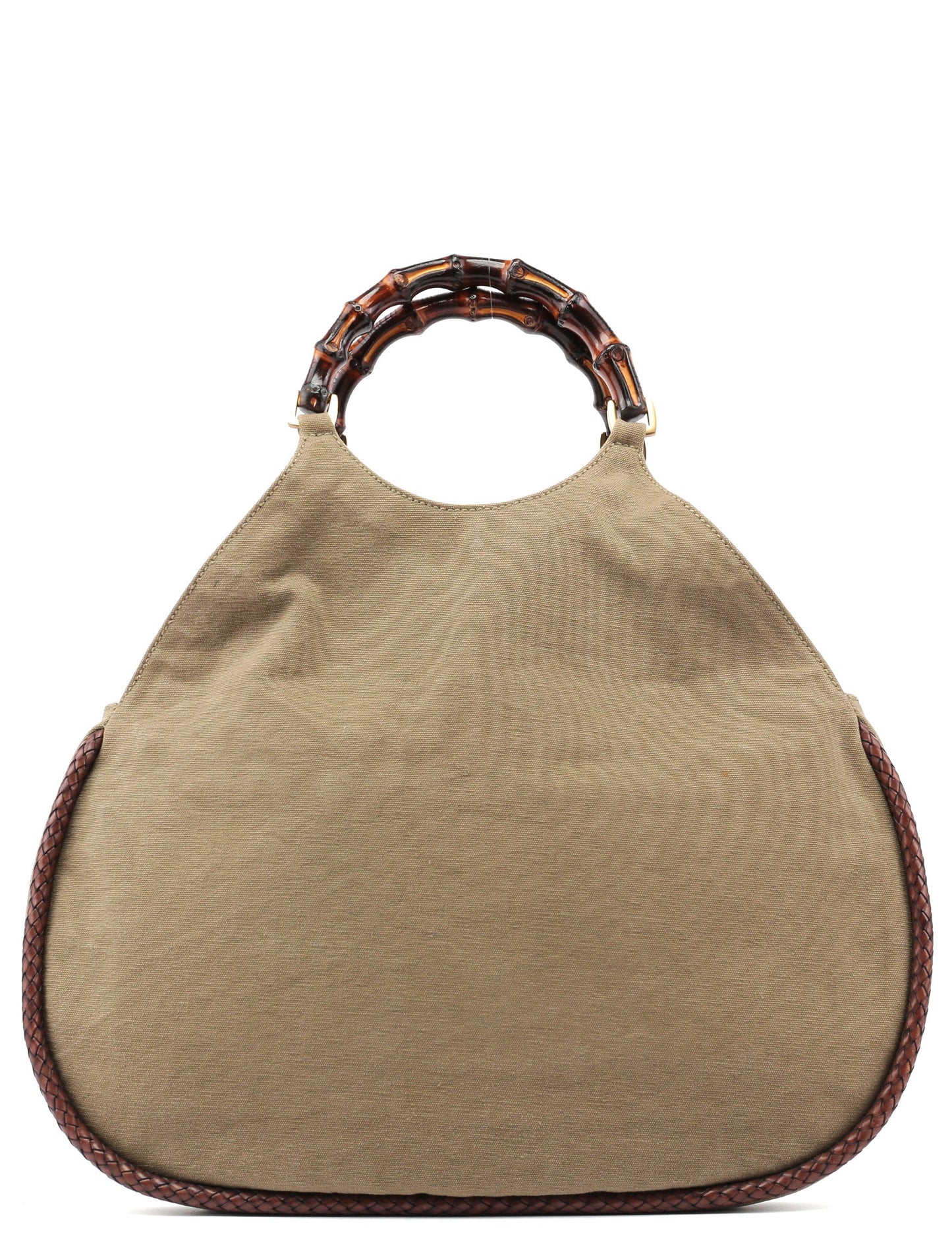 2003 Beige Canvas Bamboo Bag