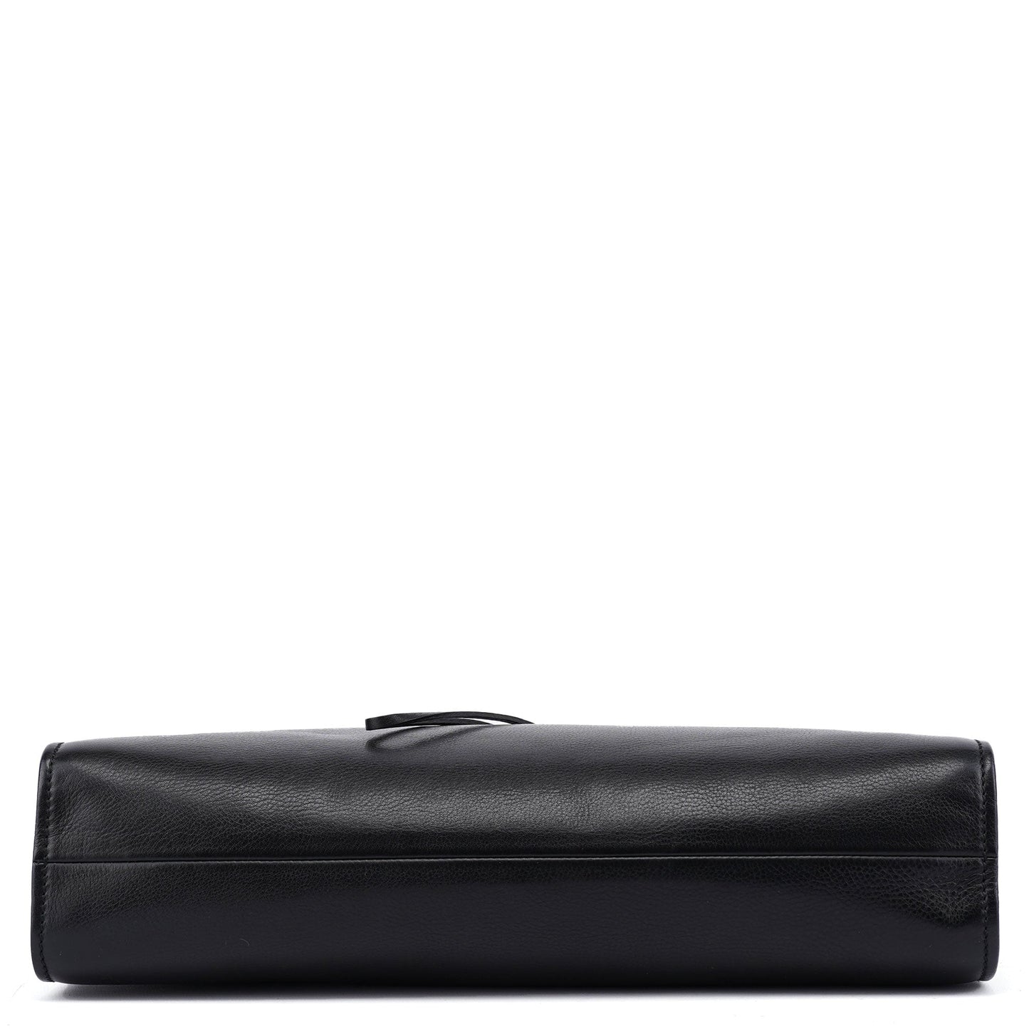 2003 Black Calfskin Bamboo Shoulder Bag