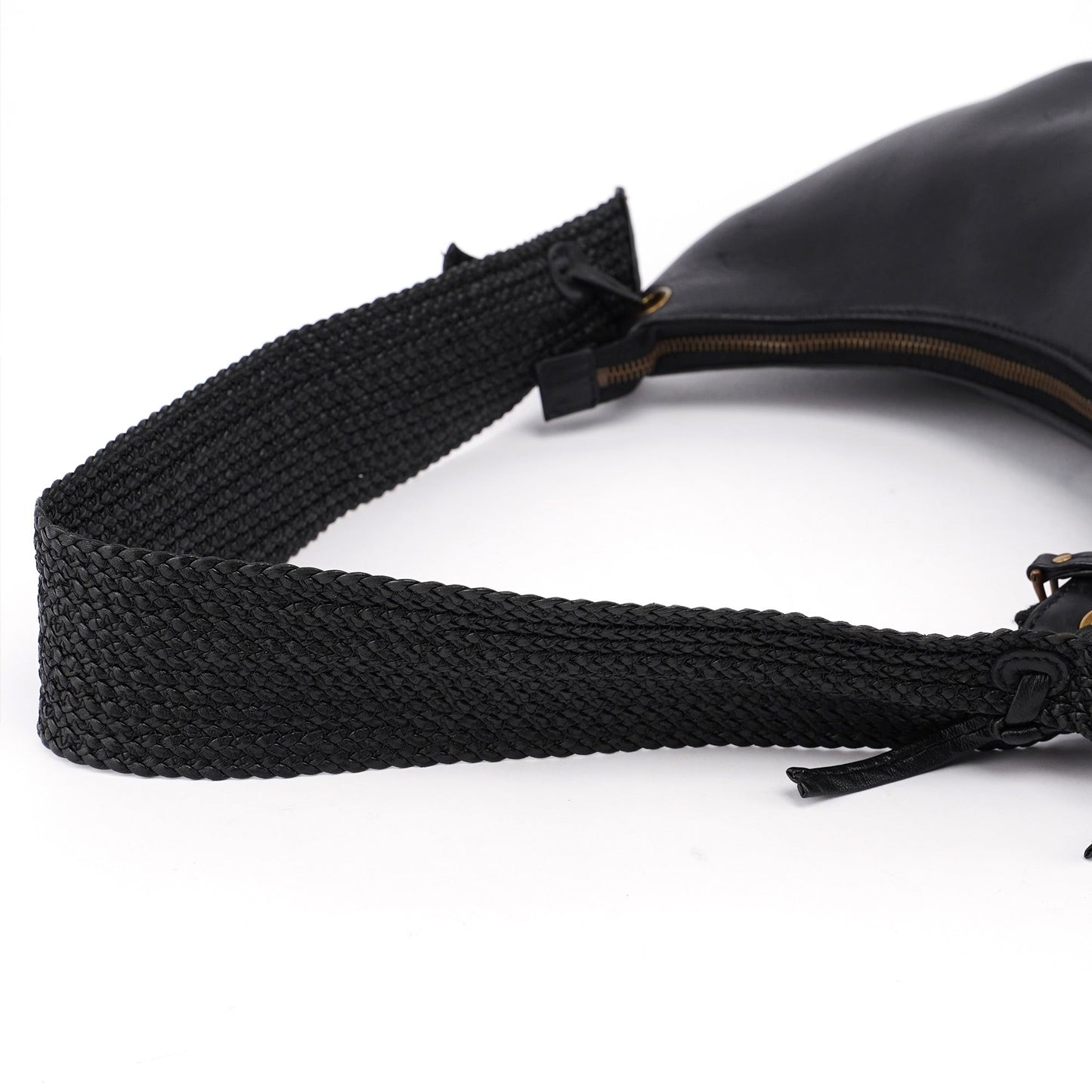 2003 Black Calfskin Hobo Shoulder Bag