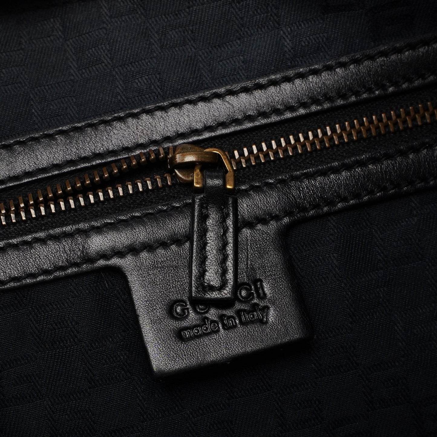 2003 Black Calfskin Hobo Shoulder Bag