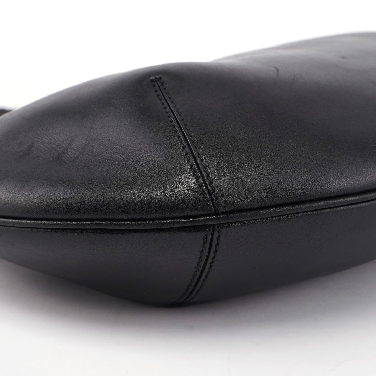 2003 Black Calfskin Hobo Shoulder Bag