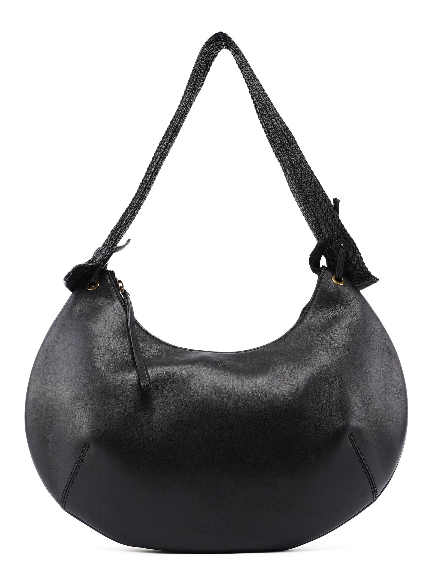 2003 Black Calfskin Hobo Shoulder Bag