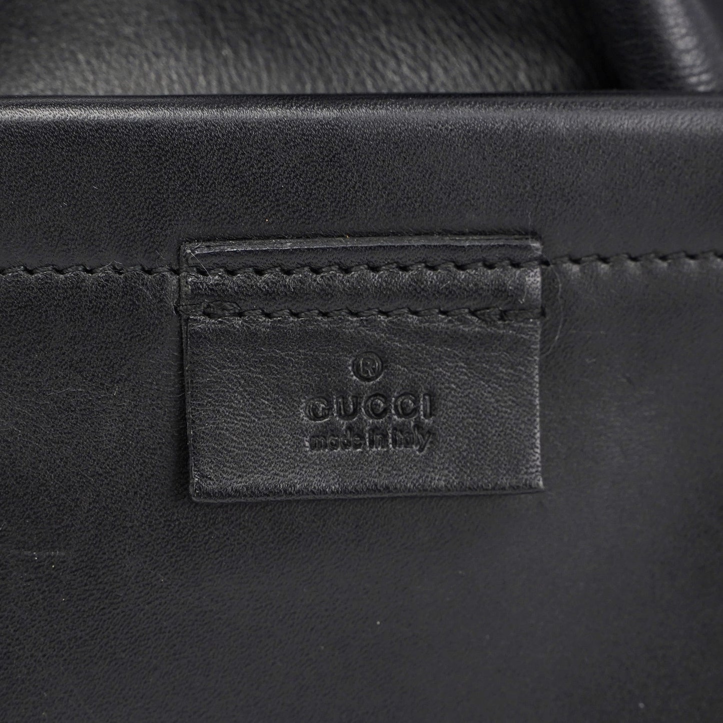 2003 Black Calfskin Shoulder Bag