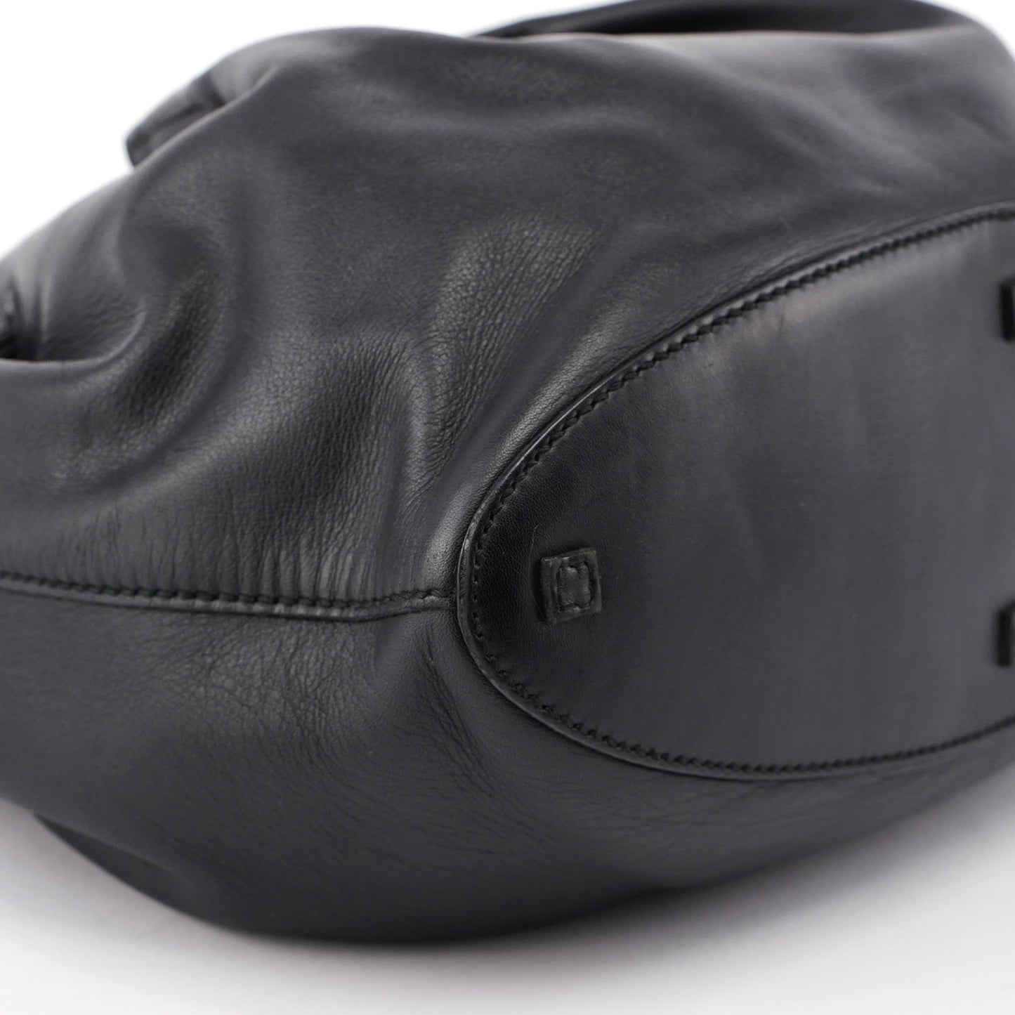 2003 Black Calfskin Shoulder Bag