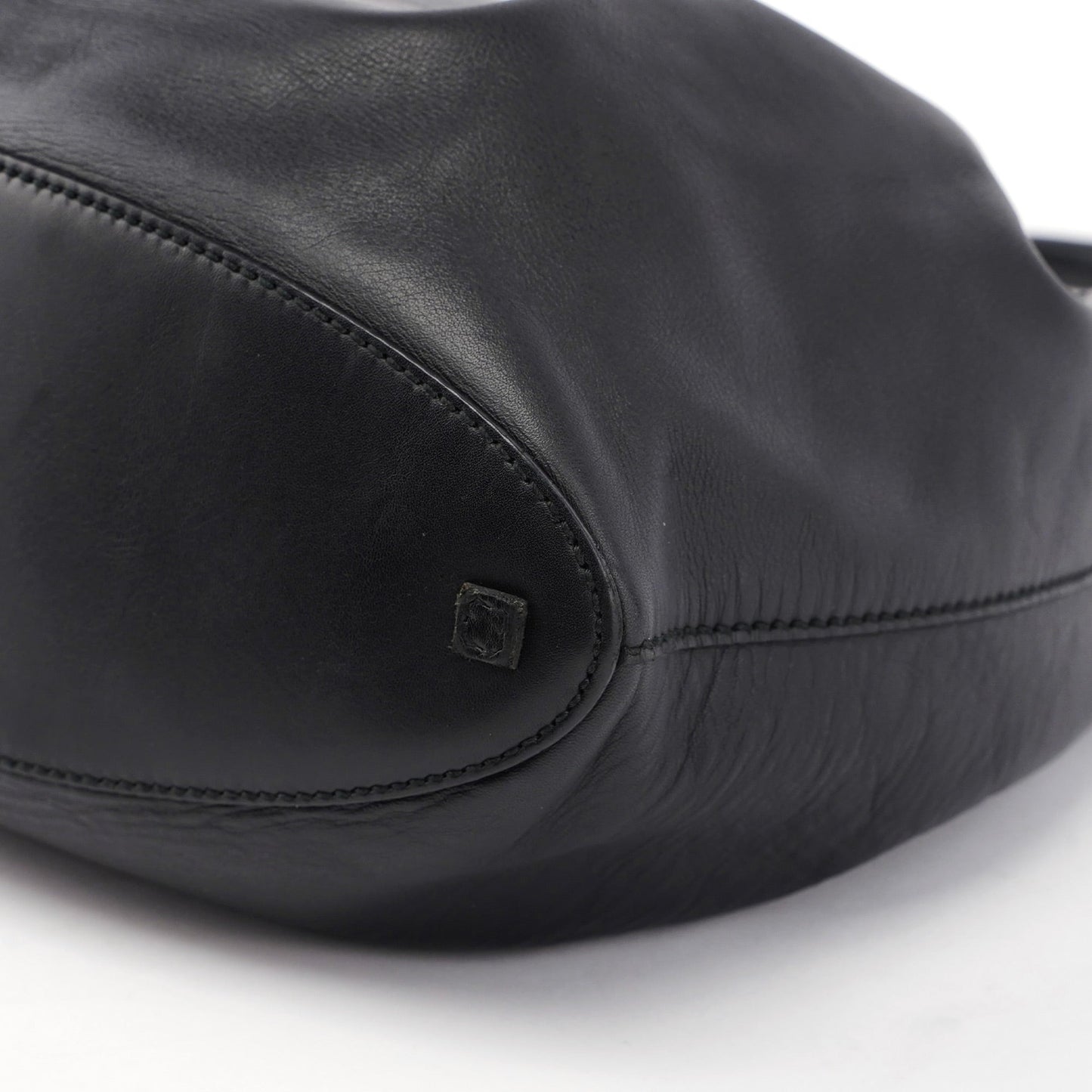 2003 Black Calfskin Shoulder Bag