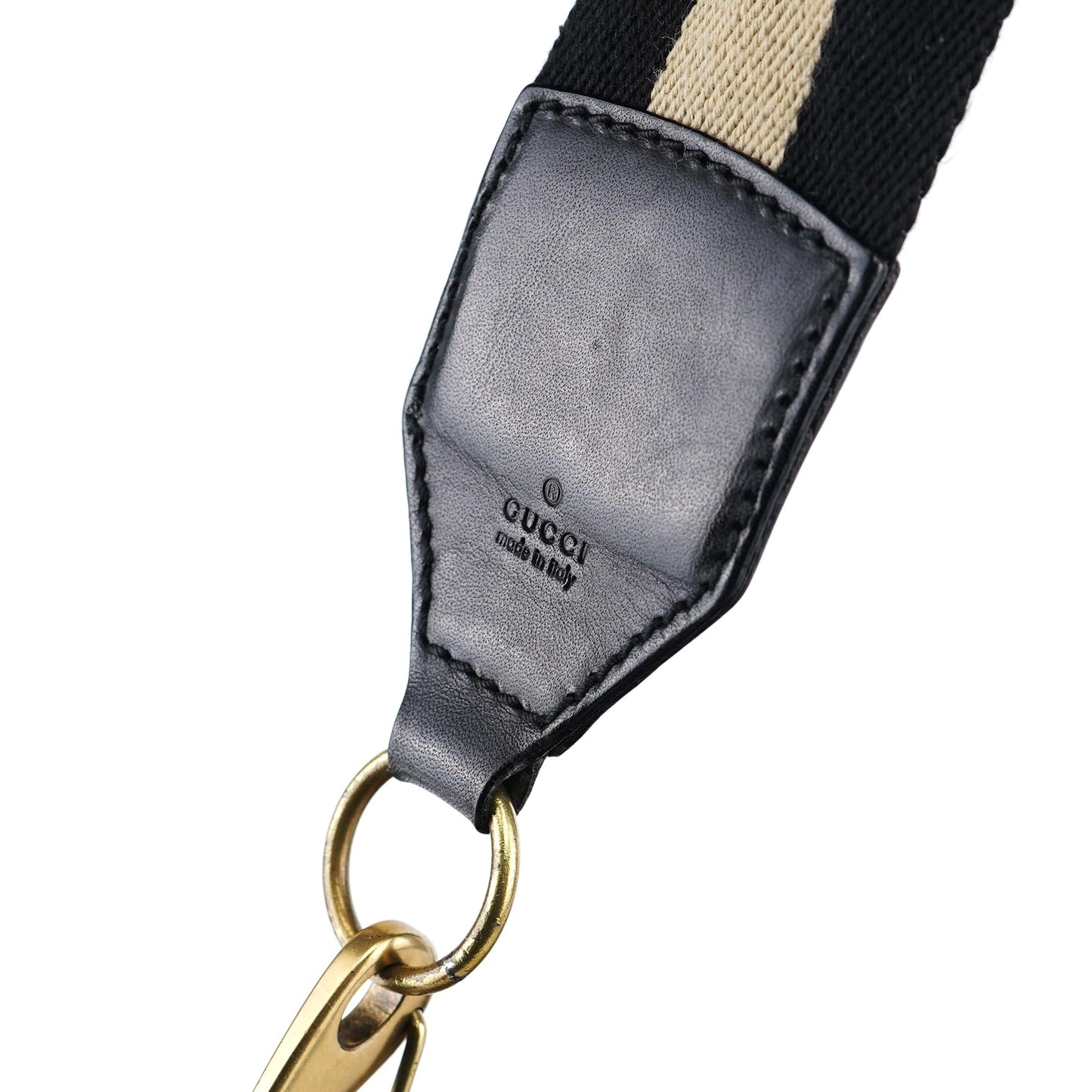 2003 Black Canvas Hobo Shoulder Bag