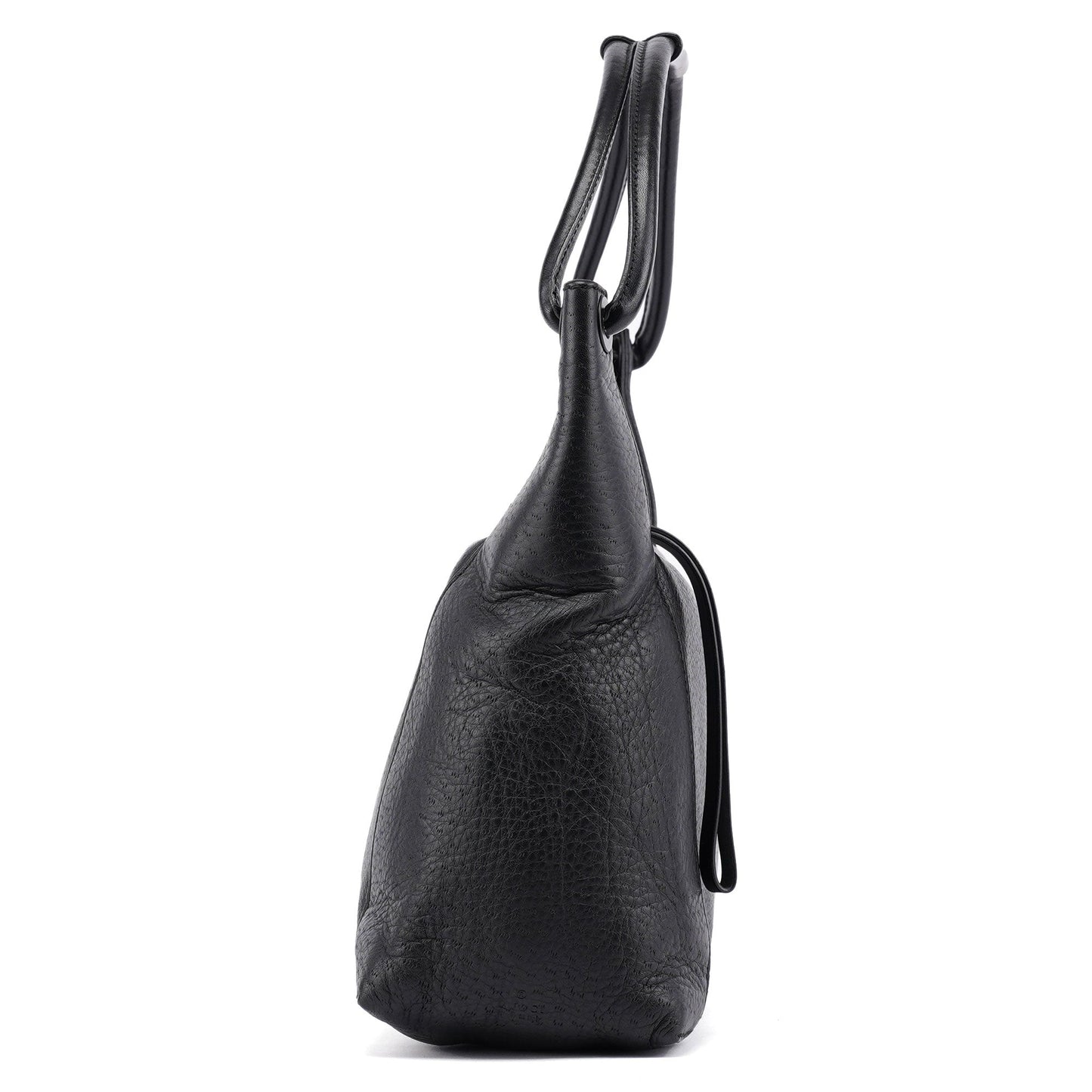 2003 Black Leather Hobo Shoulder Bag