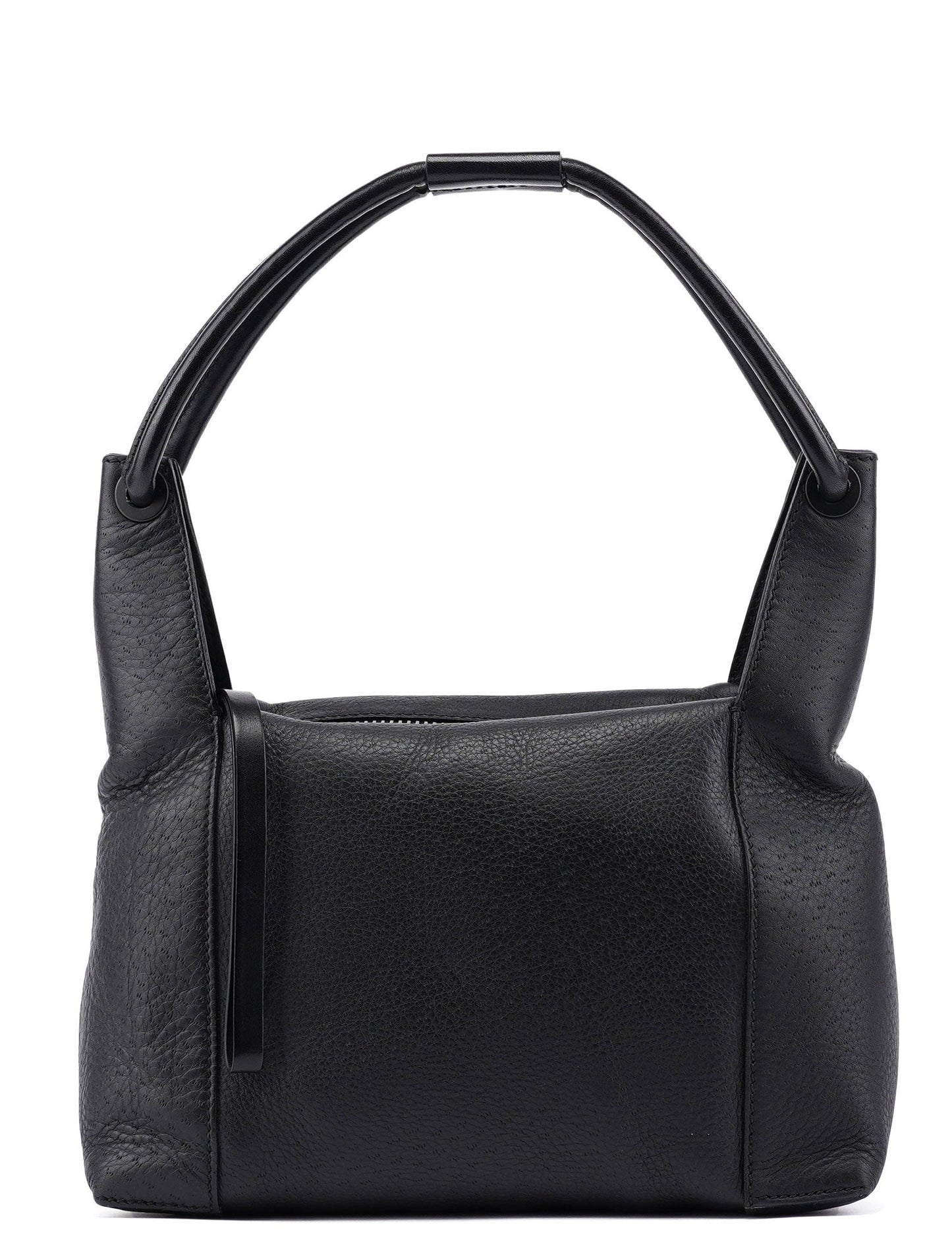 2003 Black Leather Hobo Shoulder Bag