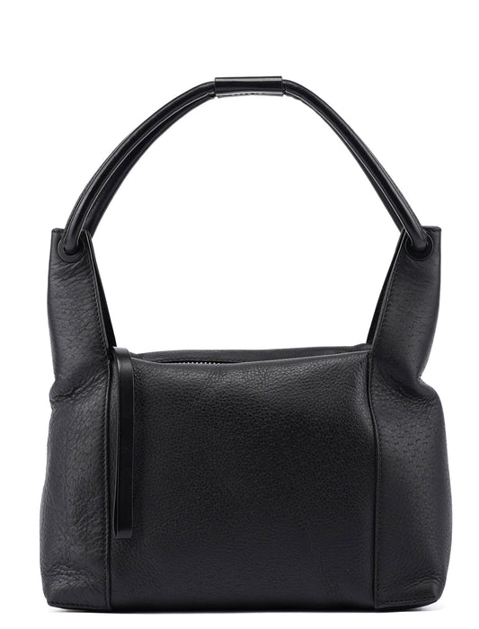 2003 Black Leather Hobo Shoulder Bag