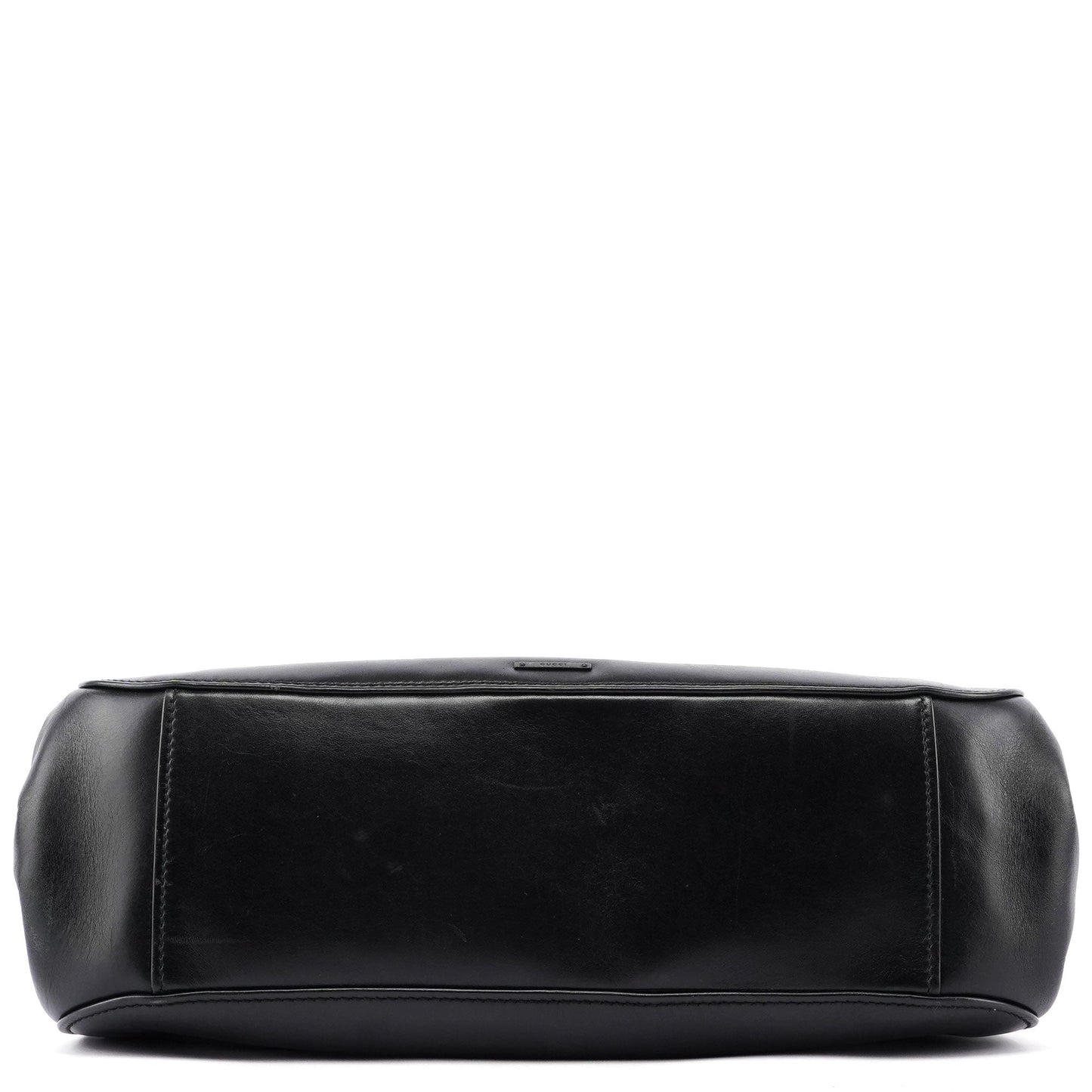 2003 Black Leather Large Shoulder Bag