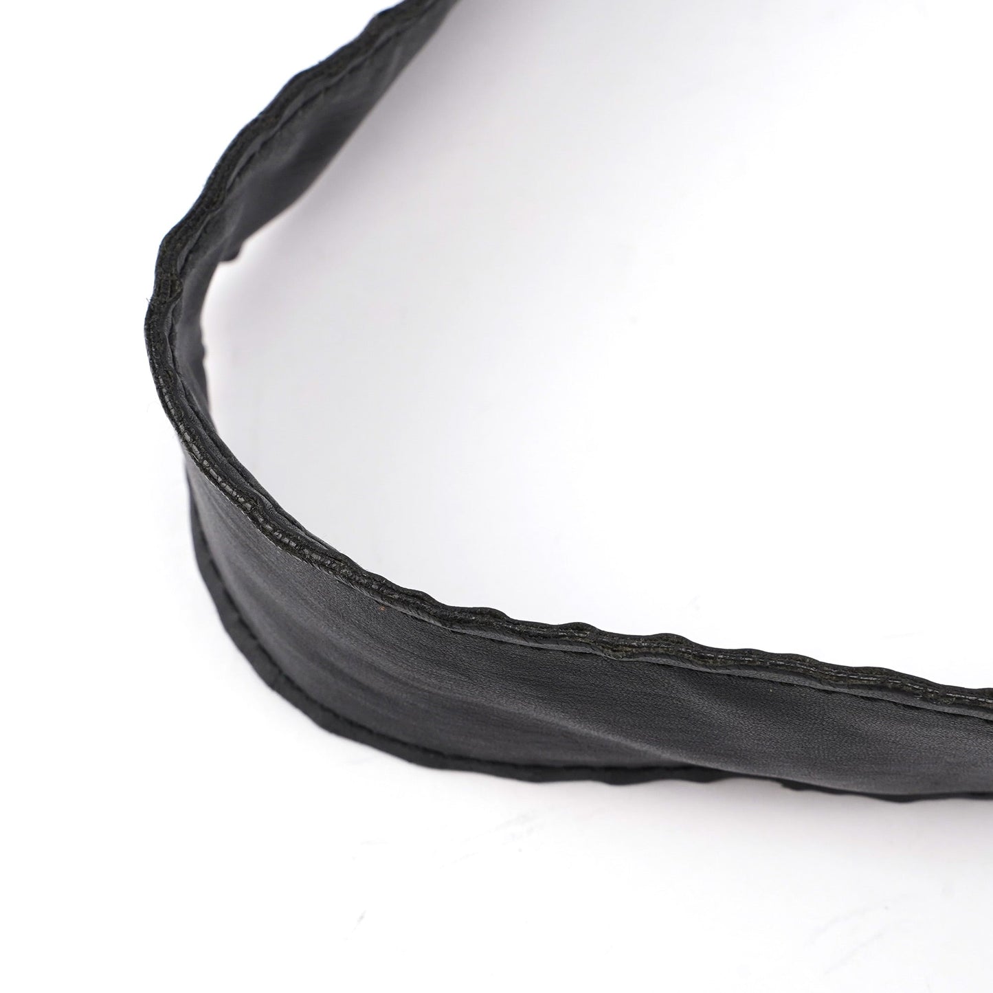 2003 Black Leather Large Shoulder Bag