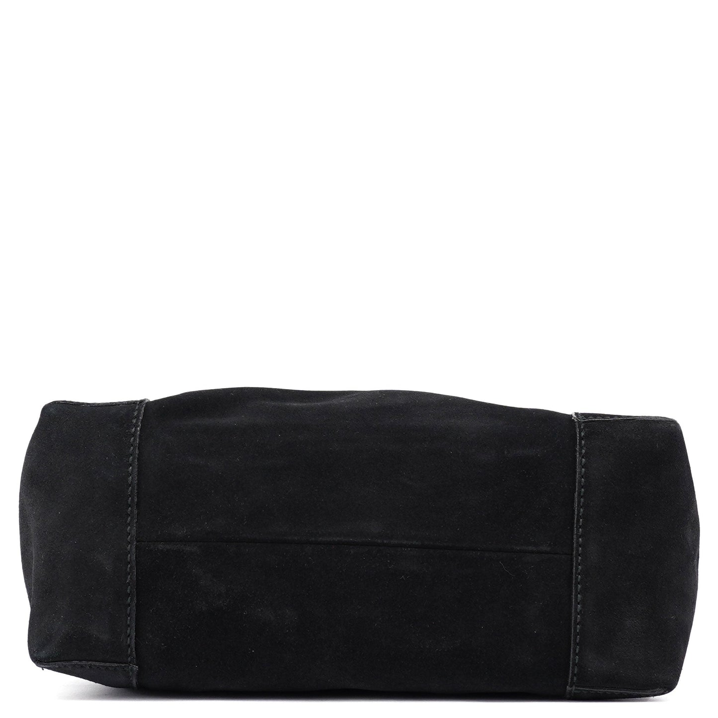 2003 Black Suede Shoulder Bag