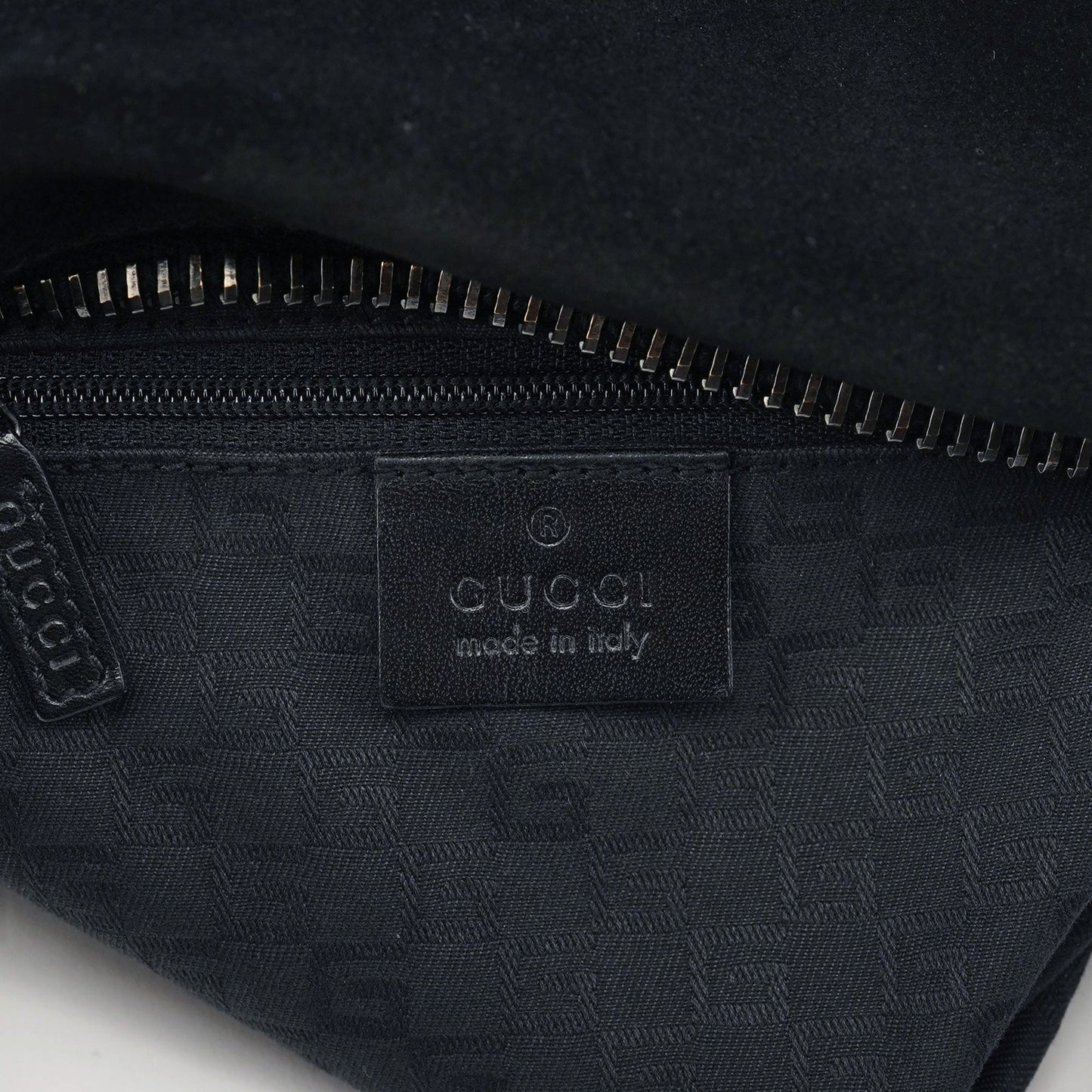 2003 Black Suede Shoulder Bag