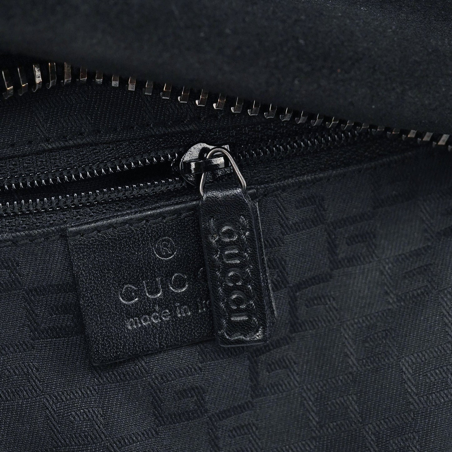 2003 Black Suede Shoulder Bag