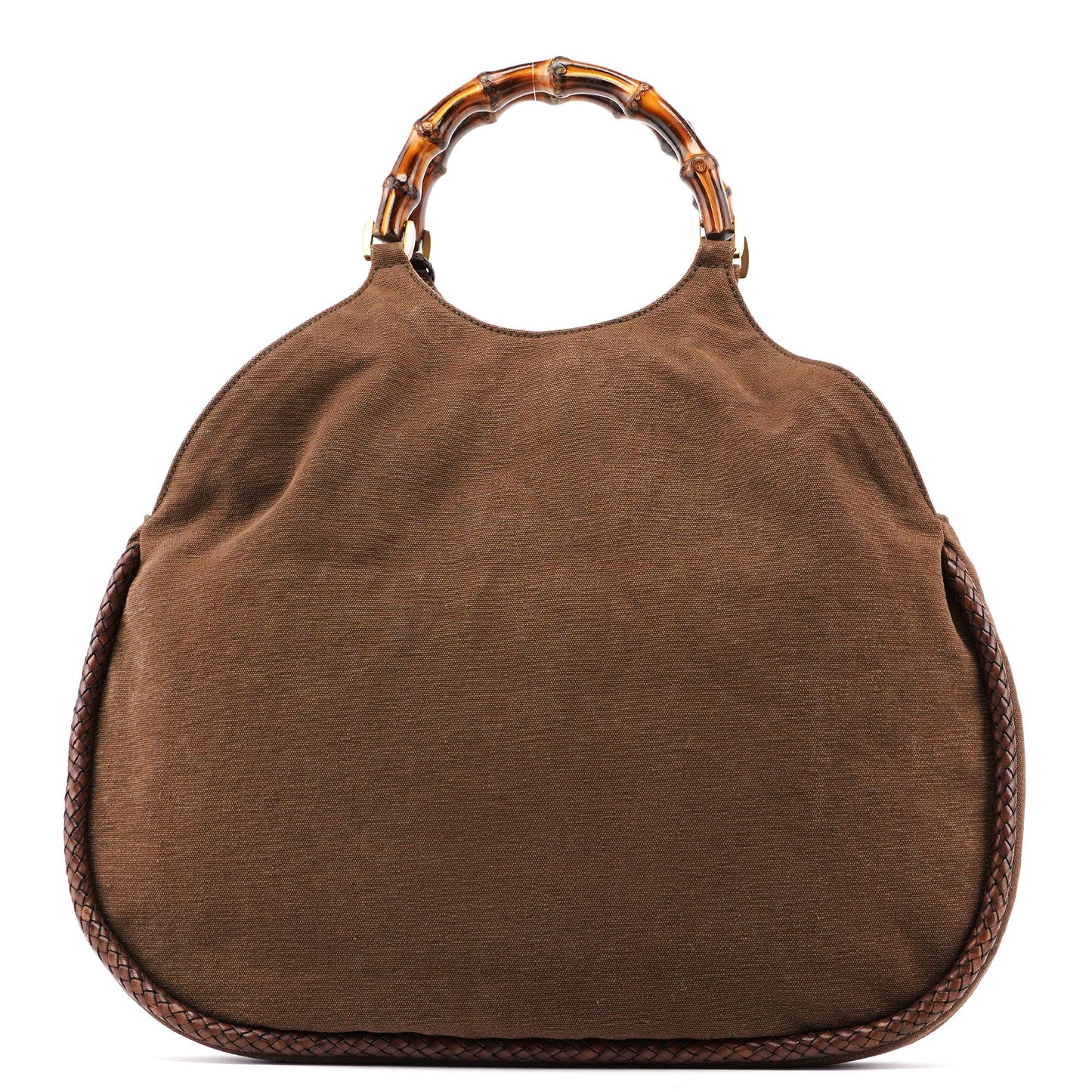 2003 Brown Canvas Bamboo Bag