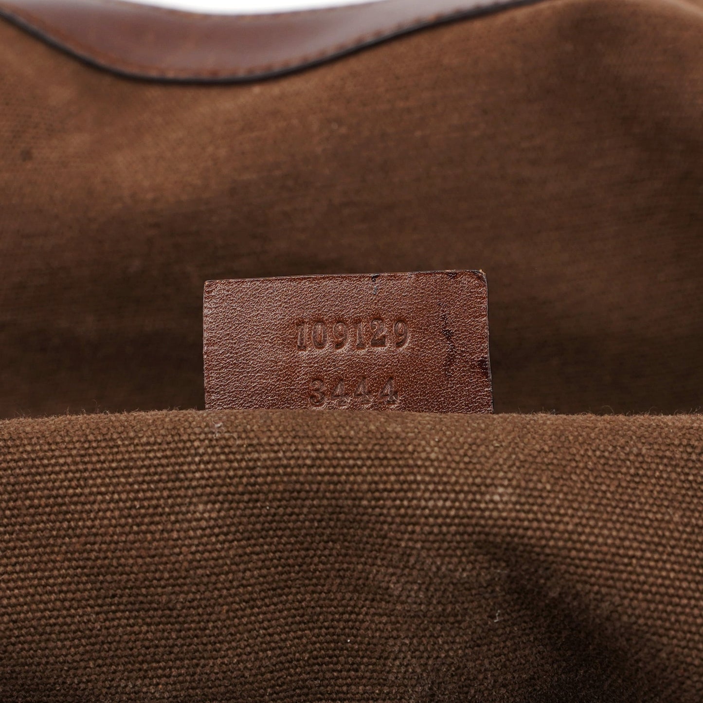 2003 Brown Canvas Bamboo Bag