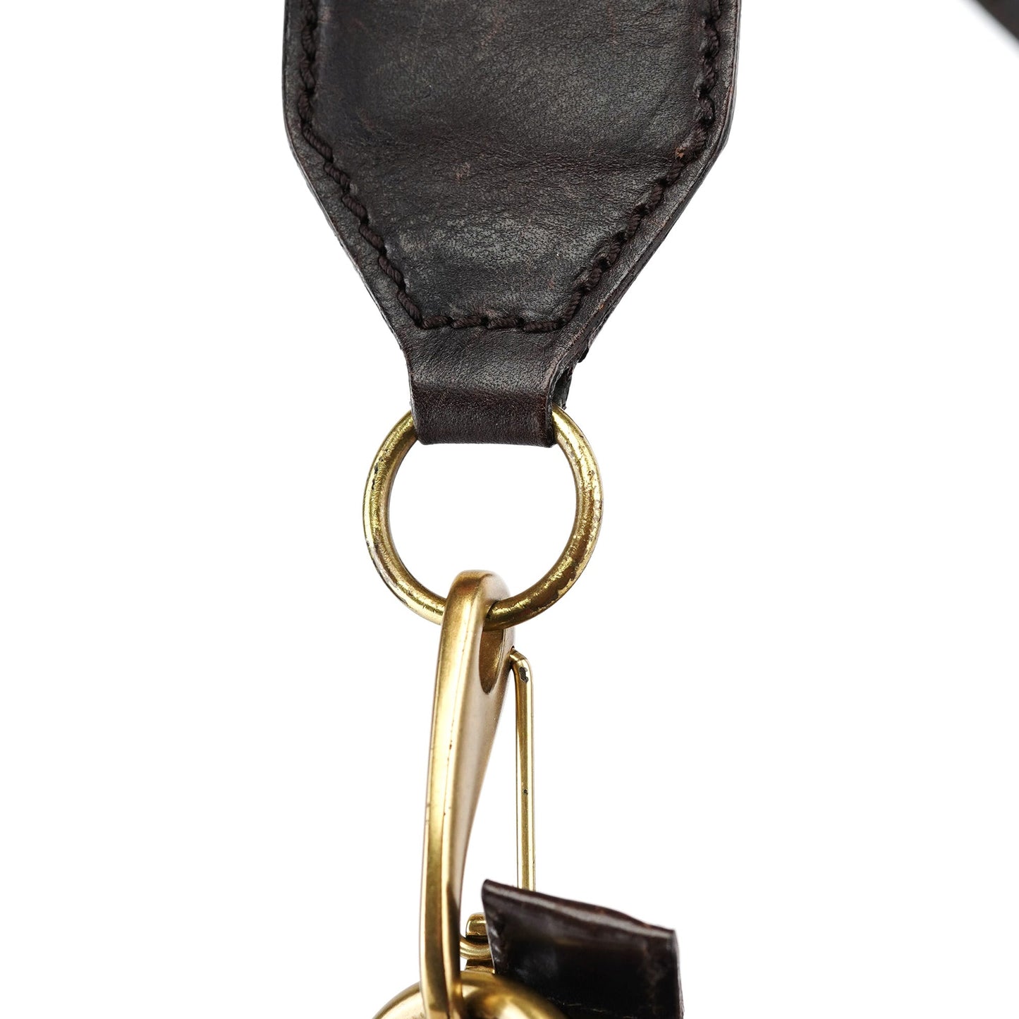 2003 Brown Canvas Hobo Shoulder Bag