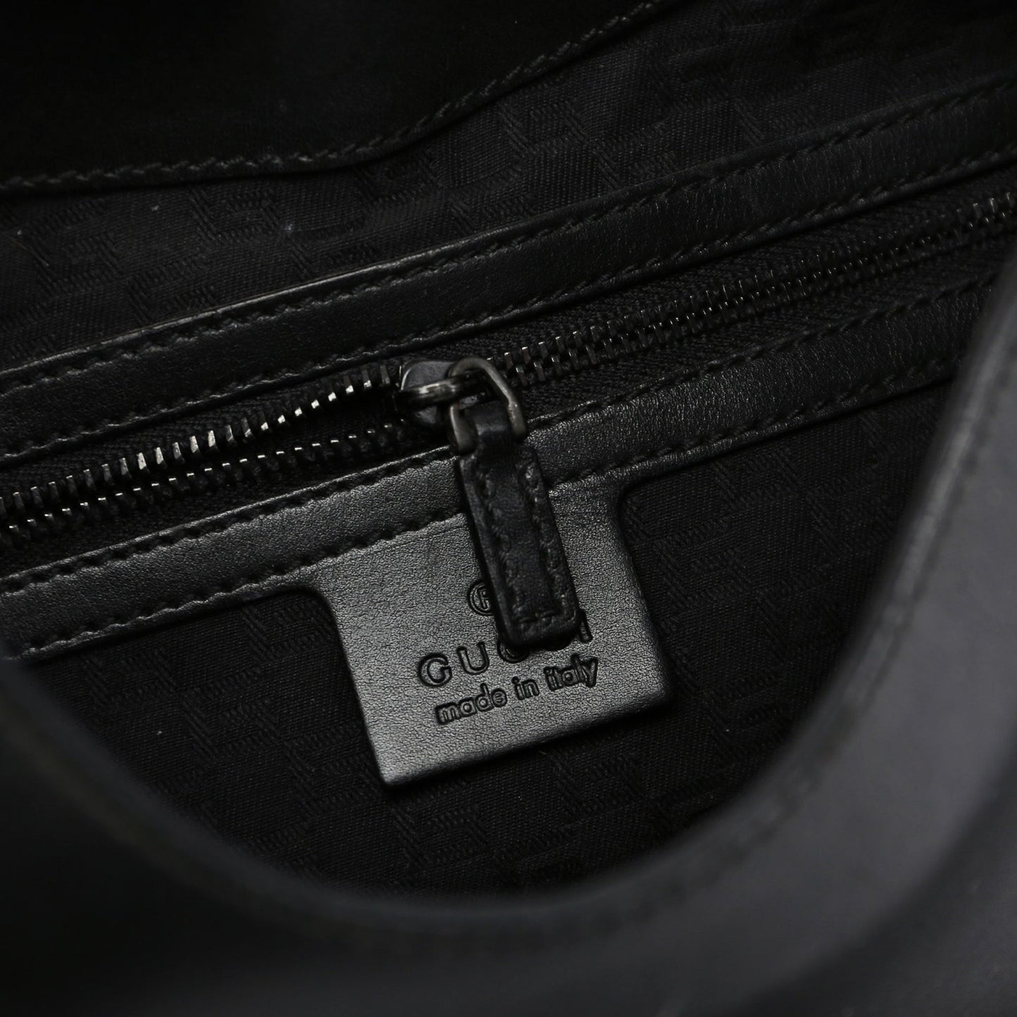 2003 brown Leather Wood Handle Bag