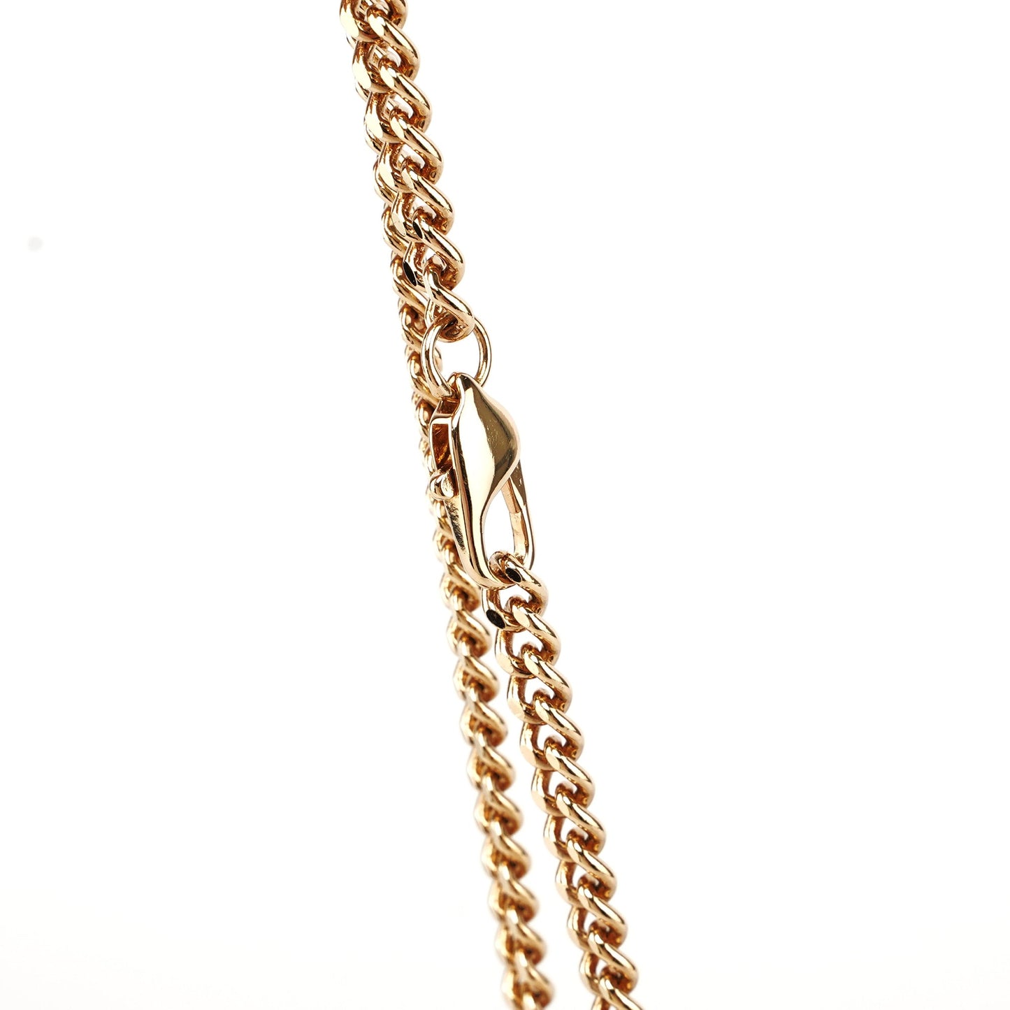 2004 Golden Calfskin Tiger Shoulder Bag