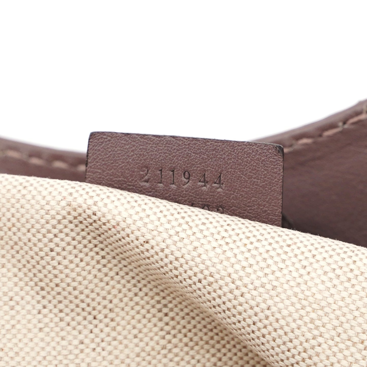 211944 Purple Calfskin GG Shoulder Bag