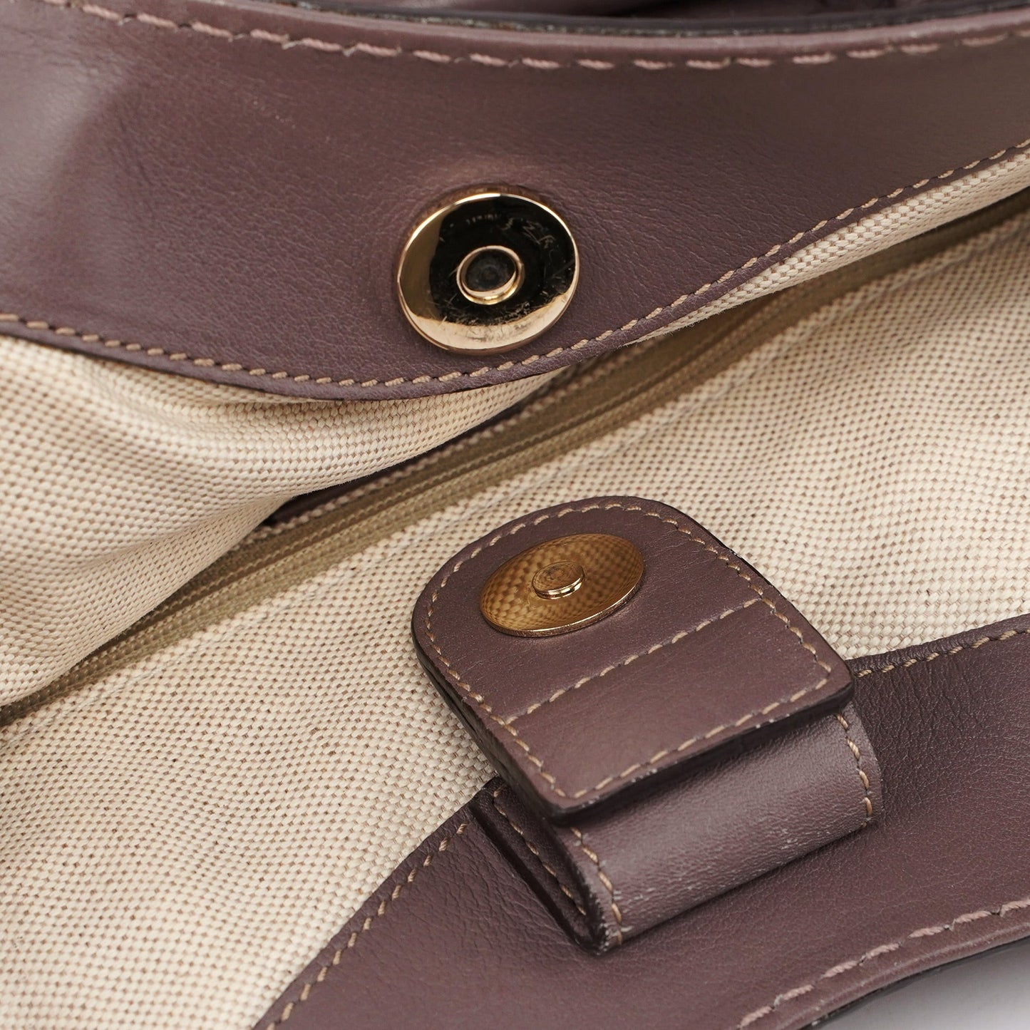 211944 Purple Calfskin GG Shoulder Bag