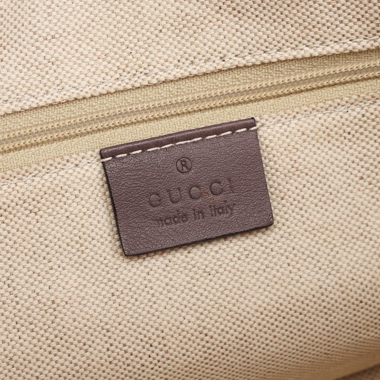 211944 Purple Calfskin GG Shoulder Bag