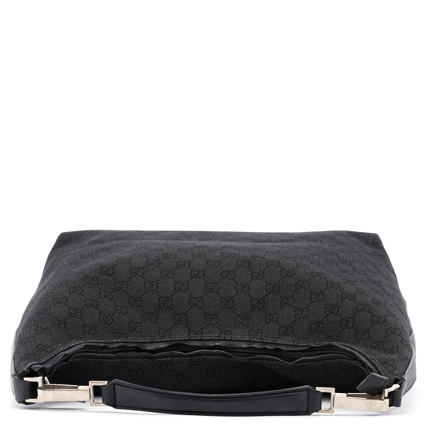 246892 Anthracite Denim GG Hobo Shoulder Bag