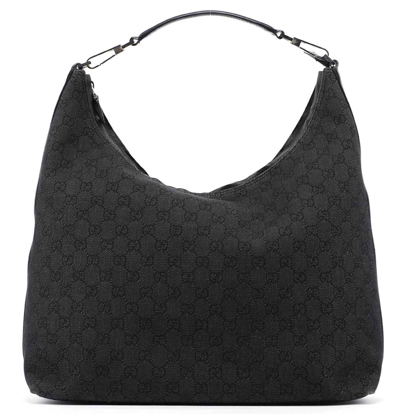 246892 Anthracite Denim GG Hobo Shoulder Bag