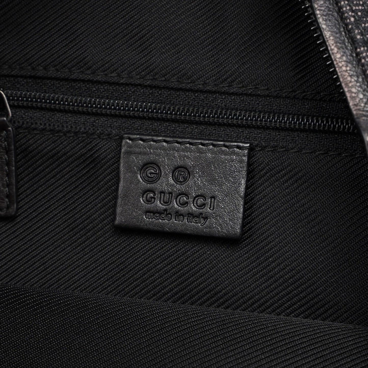 246892 Anthracite Denim GG Hobo Shoulder Bag