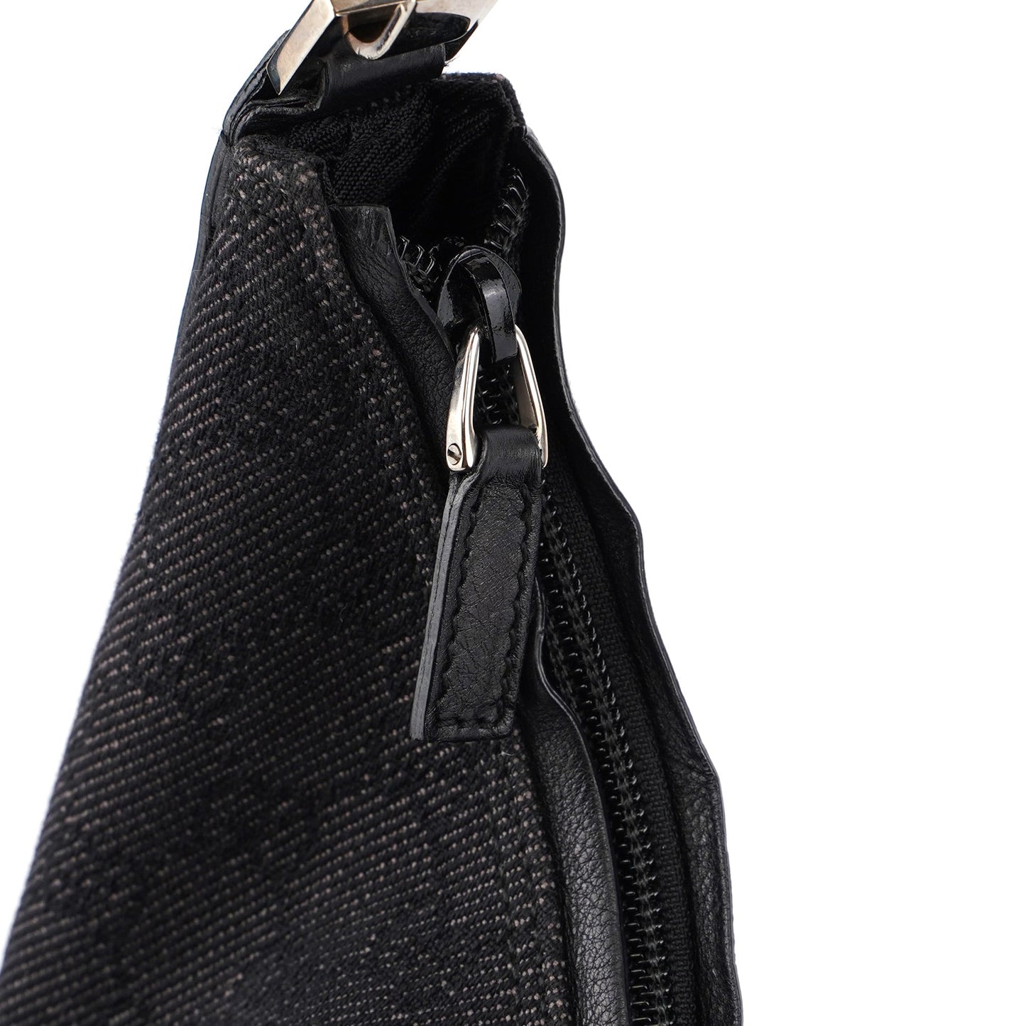 246892 Anthracite Denim GG Hobo Shoulder Bag