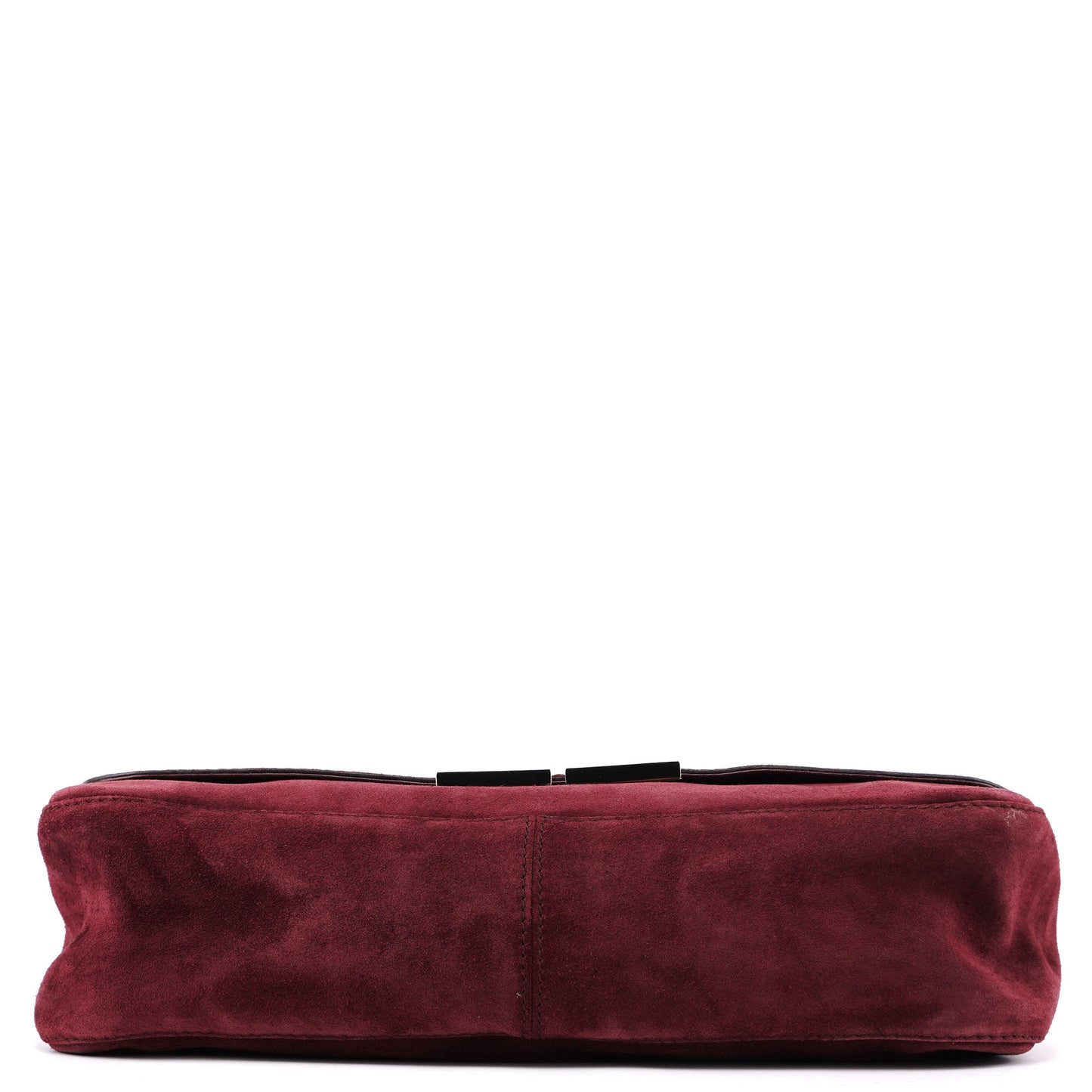248045 Burgundy Suede GG Shoulder Bag