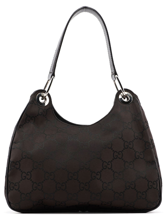 257265 Brown GG Hobo Shoulder Bag